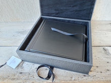 Carica l&#39;immagine nel visualizzatore di Gallery, Total Black Photographic Album with Coordinated Box by Giovelli Design
