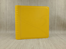 Carica l&#39;immagine nel visualizzatore di Gallery, Custom Yellow Leather Photo Album by Giovelli Design
