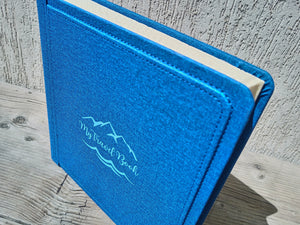 Customizable Scrapbook Album for Travel Keepsakes with Thermal Vinyl Printing by Giovelli Design