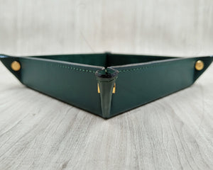 stunning particular of a green catchall by Giovelli Design