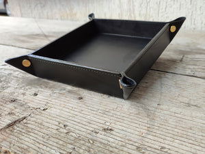 elegant all black catchall tray by Giovelli Design