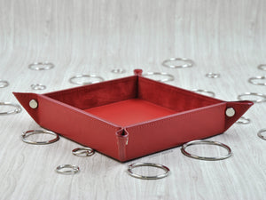 lovely true leather catchall by Giovelli Design