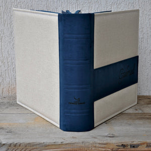 back and spine of a photo book by Giovelli Design