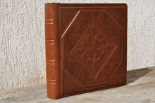 Load image into Gallery viewer, handmade in italy leather bound photo album by Giovelli Design
