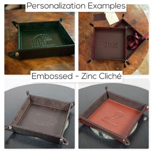 examples of embossed cliche personalization