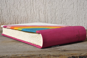 classy and colorful italian bound non leather scrapbook album by Giovelli Design